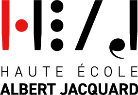 Logo de la Haute Ecole Albert Jacquard