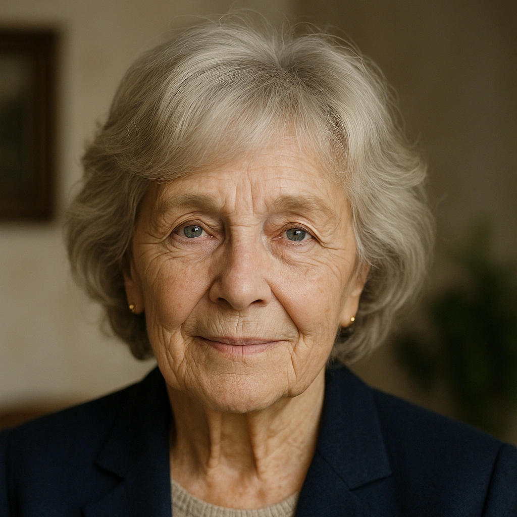Portrait d'une dame agée (généré par ChatGPT).